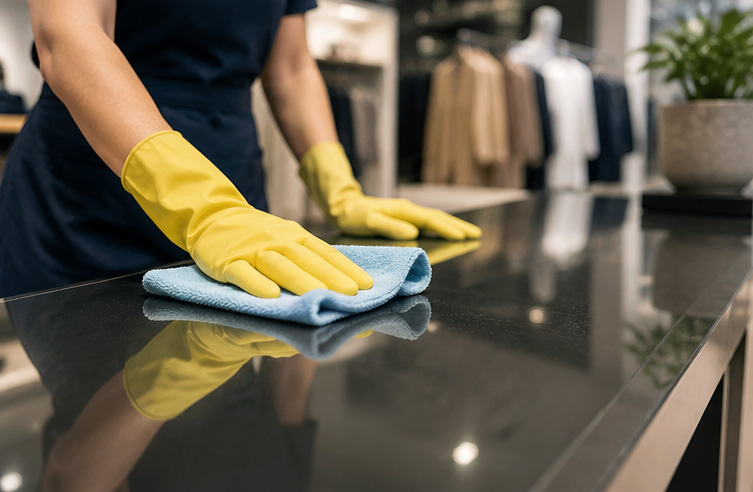 Prestations de nettoyage professionnel pour commerces et magasins à Dijon